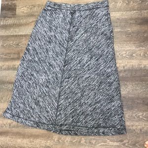 NWT Lane Bryant heather gray maxi skirt size 18/20